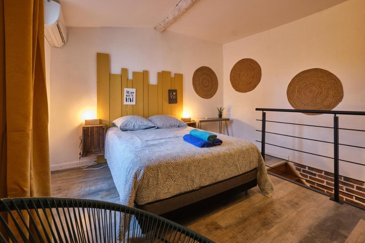 Melina - Jacuzzi - Maison Avec Cour Climatisee Proche Cite Medieval การ์กาซอน ภายนอก รูปภาพ