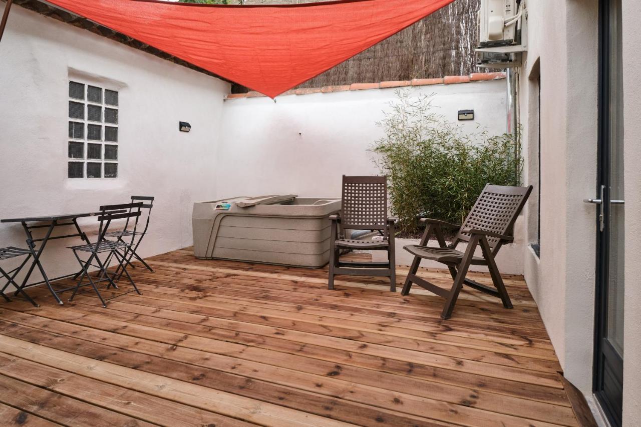 Melina - Jacuzzi - Maison Avec Cour Climatisee Proche Cite Medieval การ์กาซอน ภายนอก รูปภาพ