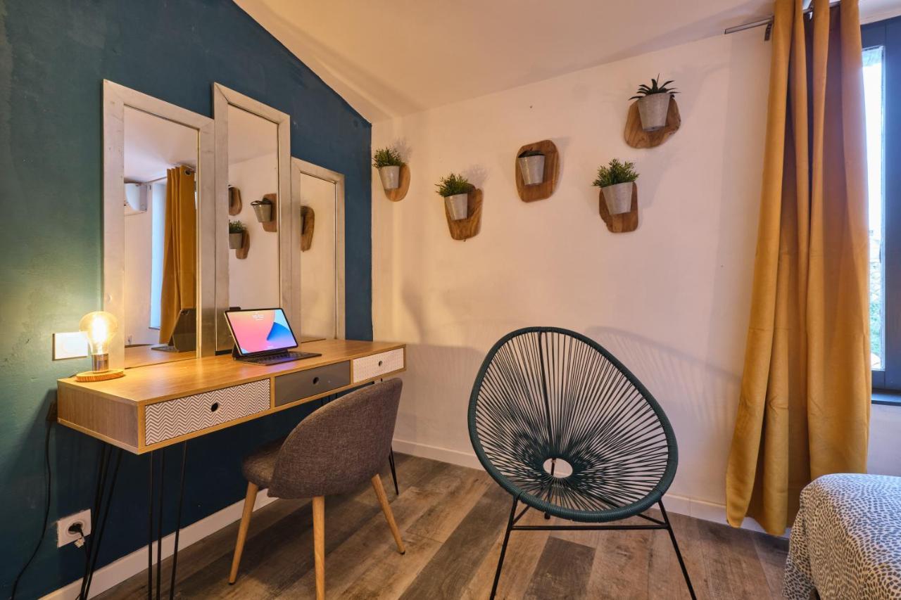 Melina - Jacuzzi - Maison Avec Cour Climatisee Proche Cite Medieval การ์กาซอน ภายนอก รูปภาพ