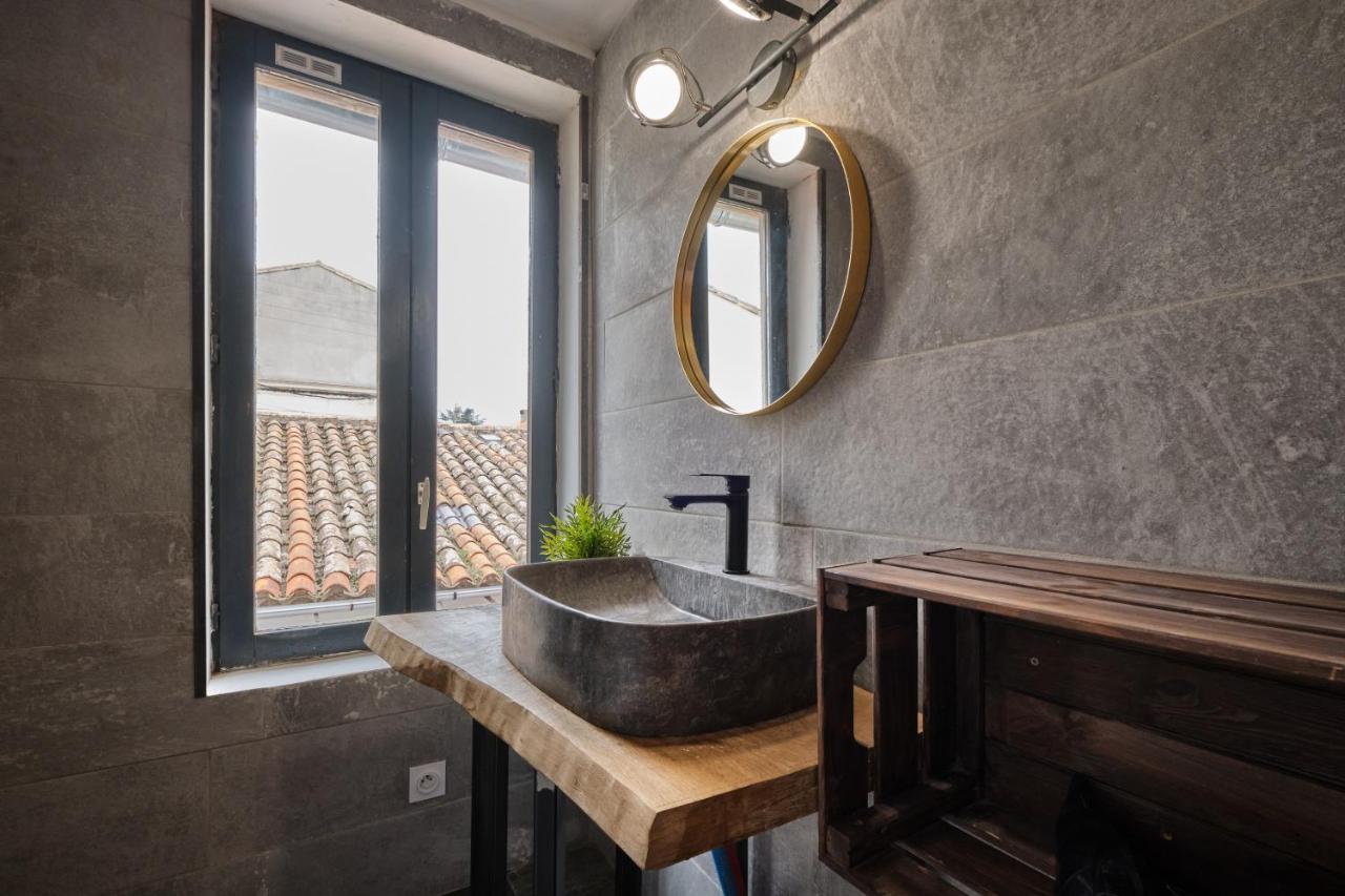 Melina - Jacuzzi - Maison Avec Cour Climatisee Proche Cite Medieval การ์กาซอน ภายนอก รูปภาพ